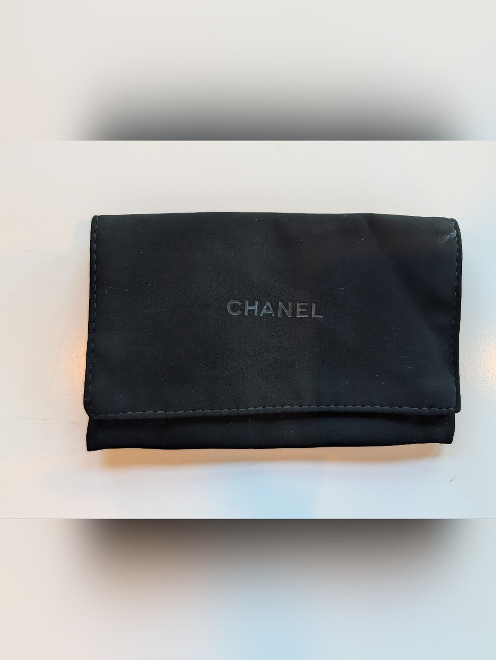 CHANEL Black Velveteen Storage Dust Bag